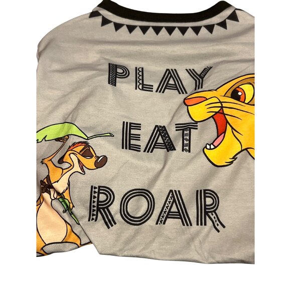 Disney Lion King Play Eat Roar Pet Dog Shirt T-Shirt Graphic Size Large NWT - Picture 2 of 4
